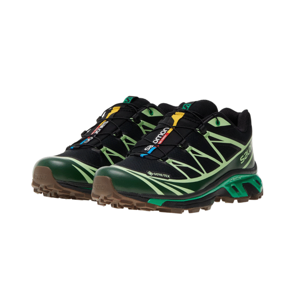 נעלי סלומון | Salomon XT-6 GTX Black/ Eden/ Green Ash