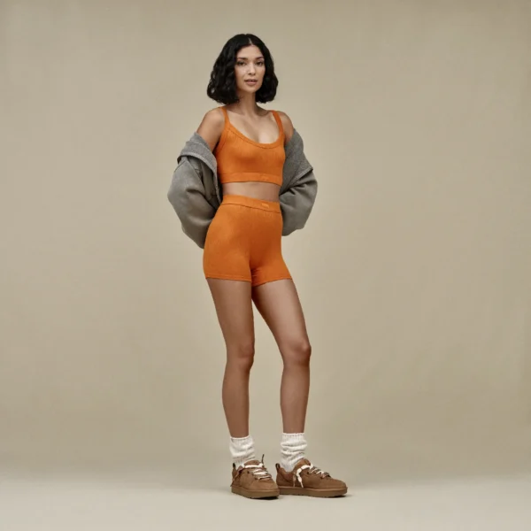 נעלי האג | UGG Women's Lo Lowmel Chestnut
