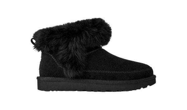 נעלי האג | UGG Women's Classic Ultra Mini Chalet Black