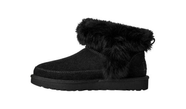 נעלי האג | UGG Women's Classic Ultra Mini Chalet Black