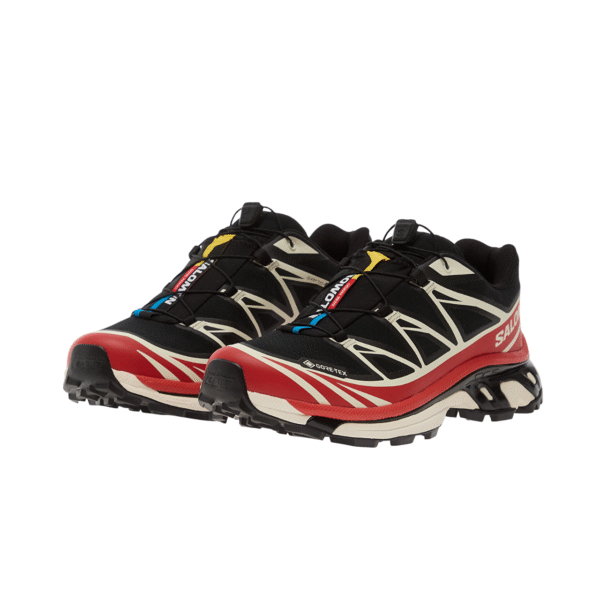 נעלי סלומון | Salomon XT-6 GTX Black/ Flame Scarlet/ Vanila