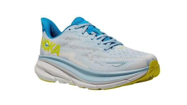 נעלי הוקה | Hoka Clifton 9 Wide Ice Blue/Yellowish