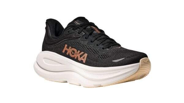 נעלי הוקה | Hoka Bondi 9 Black/Rose Gold