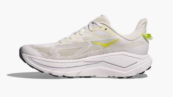 נעלי הוקה | Hoka Challenger 8 White/Neon Citrus