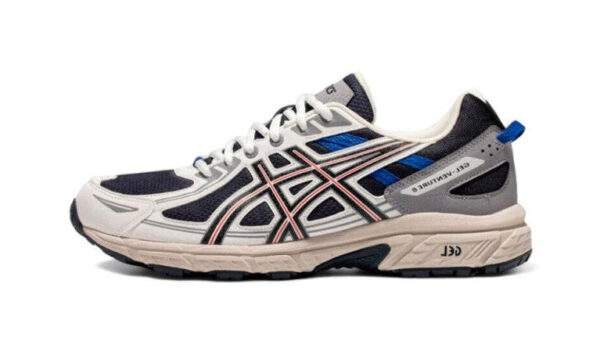 נעלי אסיקס | Asics Gel Venture 6 White Black Blue