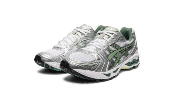 נעלי אסיקס | ASICS Gel-Kayano 14 White Pure Silver Slate Grey Sage