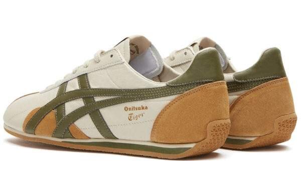 נעלי אוניטסוקה טייגר | Onitsuka Tiger Runspark 'Beige Olive Green Mustard Yellow'