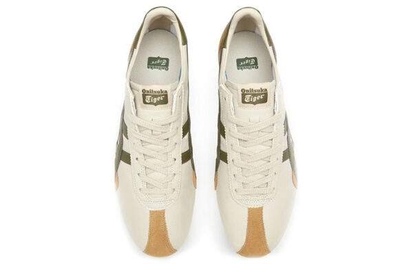 נעלי אוניטסוקה טייגר | Onitsuka Tiger Runspark 'Beige Olive Green Mustard Yellow'