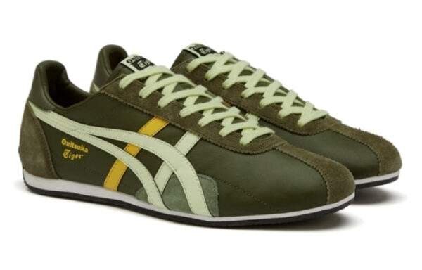 נעלי אוניטסוקה טייגר | Onitsuka Tiger Runspark 'Olive Green Lime'