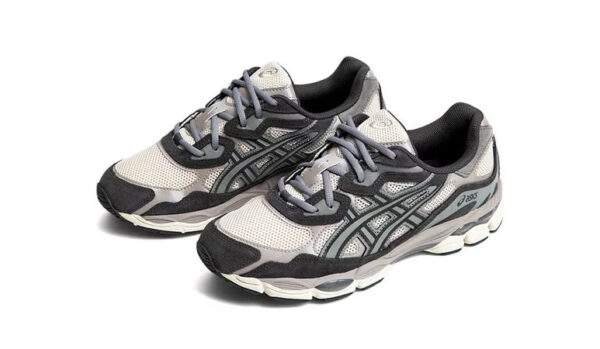 נעלי אסיקס | Asics Gel-NYC Oatmeal Obsidian Grey