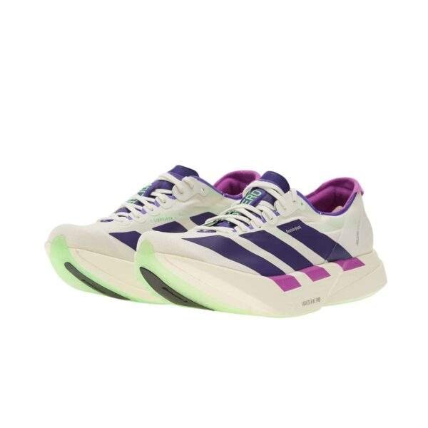 נעלי ריצה של אדידס | Adidas Adizero Adios Pro 4 Core White/ Collegiate Purple