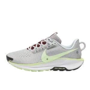 נעלי ריצות נייק | Nike ReactX Pegasus Trail 5 Light Silver/Barely Volt