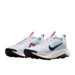 נעלי ריצות נייק | Nike ReactX Wildhorse 10 Pure Platinum/Armory Navy