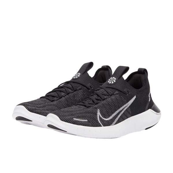 נעלי ריצות נייק | Nike Free Run Flyknit Next Nature Black/White