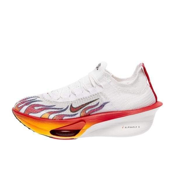 נעלי ריצות נייק | Nike Air Zoom Alphafly Next Percent 3 Premium White/Habanero Red