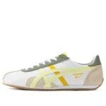 נעלי אוניטסוקה טייגר | Onitsuka Tiger Runspark Shoes 'White Olive Green Yellow'