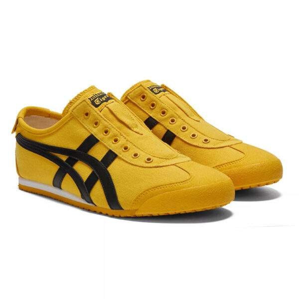 נעלי אוניטסוקה טייגר | Onitsuka Tiger MEXICO 66 SLIP-ON Yellow/Black
