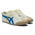 נעלי אוניטסוקה טייגר | Onitsuka Tiger MEXICO 66 SLIP-ON Cream/Directoire Blue