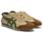 נעלי אוניטסוקה טייגר | Onitsuka Tiger MEXICO 66 NM Beige/Grass Green