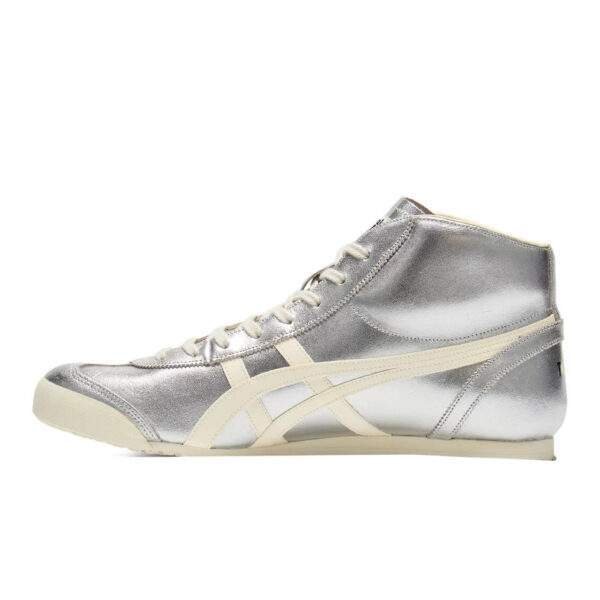 נעלי אוניטסוקה טייגר | Onitsuka Tiger MEXICO Mid Runner Silver/Cream