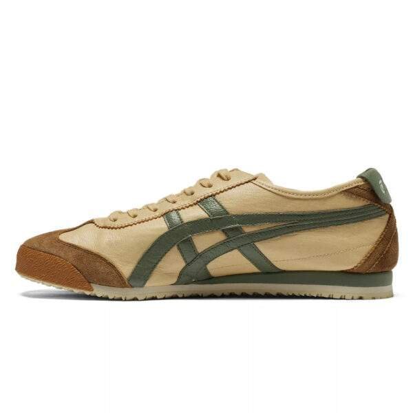 נעלי אוניטסוקה טייגר | Onitsuka Tiger MEXICO 66 NM Beige/Grass Green