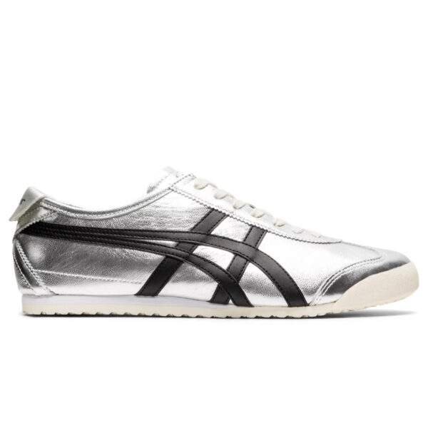 נעלי אוניטסוקה טייגר | Onitsuka Tiger MEXICO 66 Pure Silver/Black