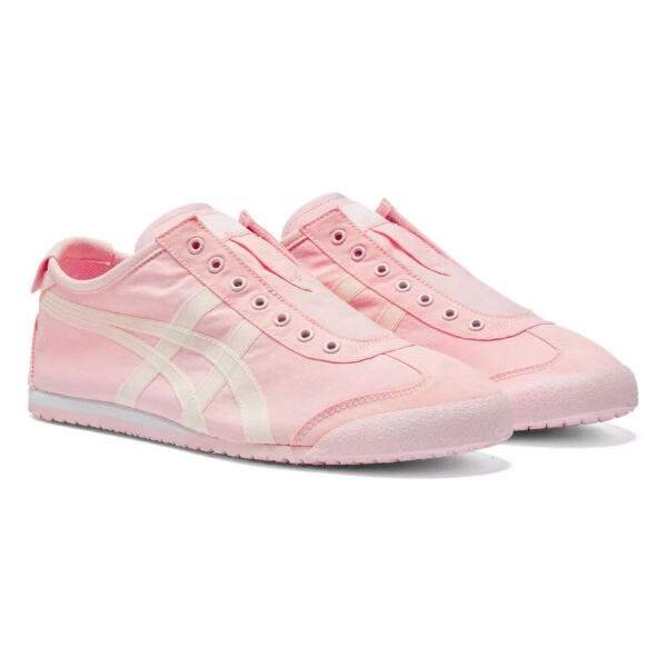 נעלי אוניטסוקה טייגר | Onitsuka Tiger MEXICO 66 SLIP-ON Pink/White