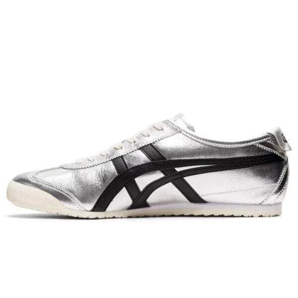 נעלי אוניטסוקה טייגר | Onitsuka Tiger MEXICO 66 Pure Silver/Black