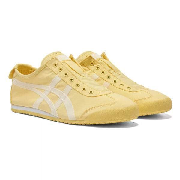 נעלי אוניטסוקה טייגר | Onitsuka Tiger MEXICO 66 SLIP-ON Yellow/White
