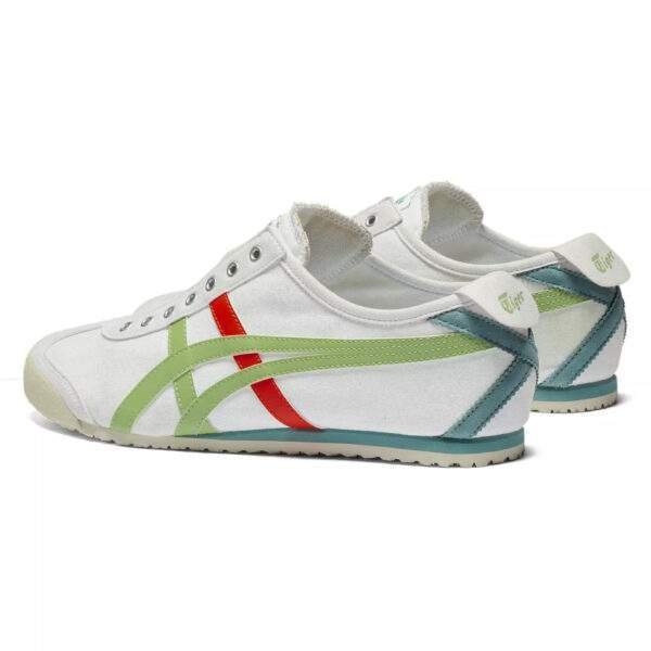 נעלי אוניטסוקה טייגר | Onitsuka Tiger MEXICO 66 SLIP-ON White/Jade