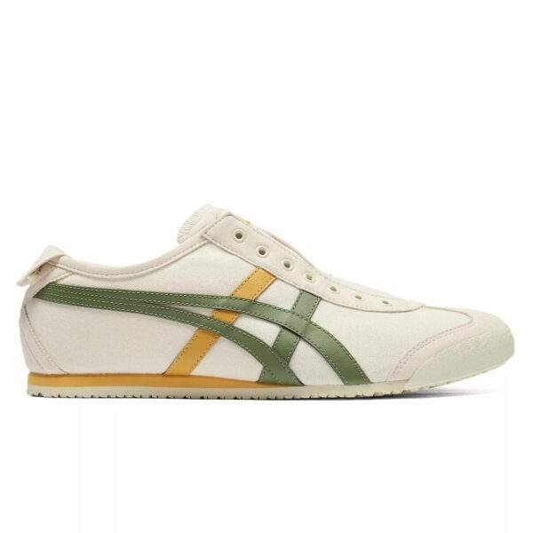 נעלי אוניטסוקה טייגר | Onitsuka Tiger MEXICO 66 SLIP-ON Birch/Moss