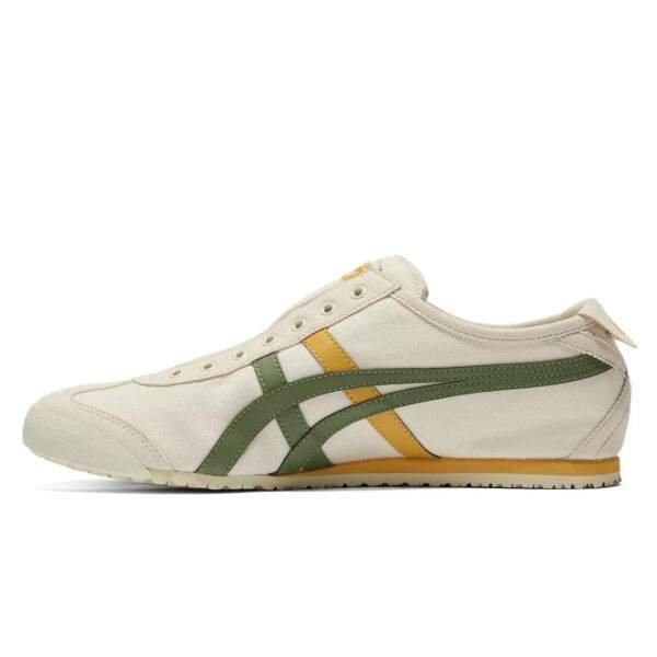 נעלי אוניטסוקה טייגר | Onitsuka Tiger MEXICO 66 SLIP-ON Birch/Moss