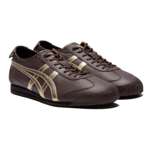 נעלי אוניטסוקה טייגר | Onitsuka Tiger MEXICO 66 SD Licorice Brown/Champagne