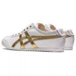 נעלי אוניטסוקה טייגר | Onitsuka Tiger MEXICO 66 SLIP-ON White/Pure Gold