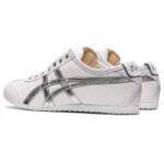 נעלי אוניטסוקה טייגר | Onitsuka Tiger MEXICO 66 SLIP-ON White/Pure Silver