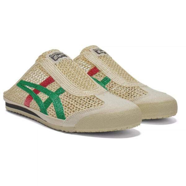 נעלי אוניטסוקה טייגר | Onitsuka Tiger MEXICO 66 SABOT Cream/Kale