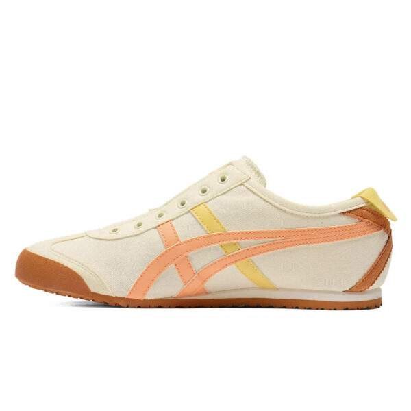 נעלי אוניטסוקה טייגר | Onitsuka Tiger MEXICO 66 SLIP-ON Ivory/Summer Dune