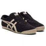 נעלי אוניטסוקה טייגר | Onitsuka Tiger MEXICO 66 SLIP-ON Black/Putty