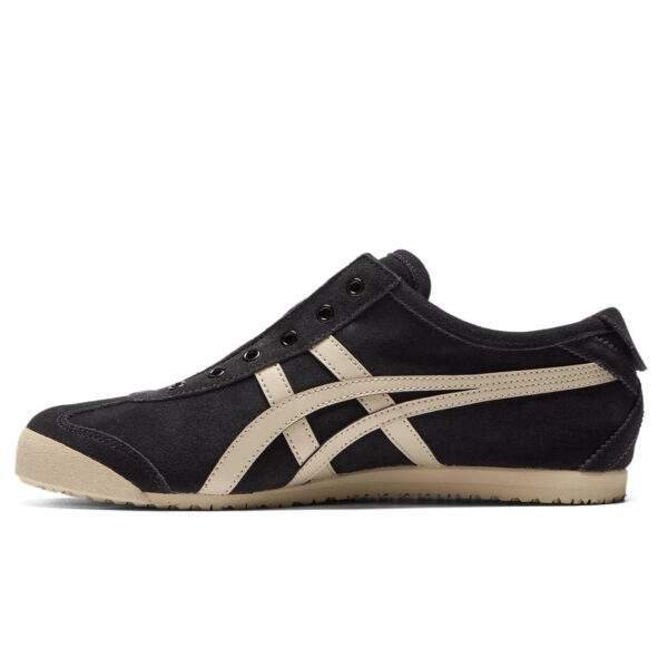 נעלי אוניטסוקה טייגר | Onitsuka Tiger MEXICO 66 SLIP-ON Black/Putty
