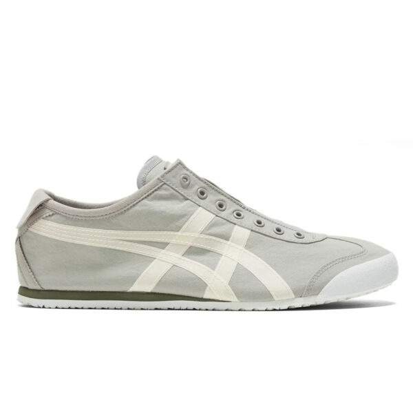 נעלי אוניטסוקה טייגר | Onitsuka Tiger MEXICO 66 SLIP-ON Oyster Grey/White