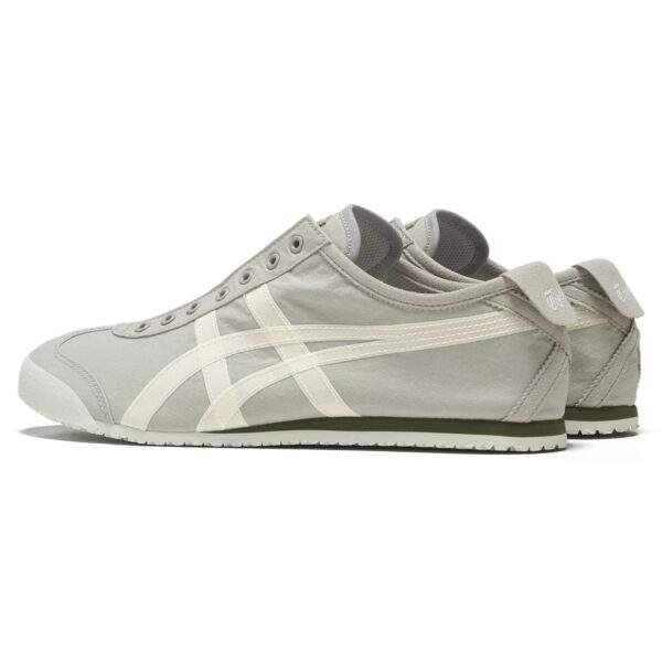 נעלי אוניטסוקה טייגר | Onitsuka Tiger MEXICO 66 SLIP-ON Oyster Grey/White