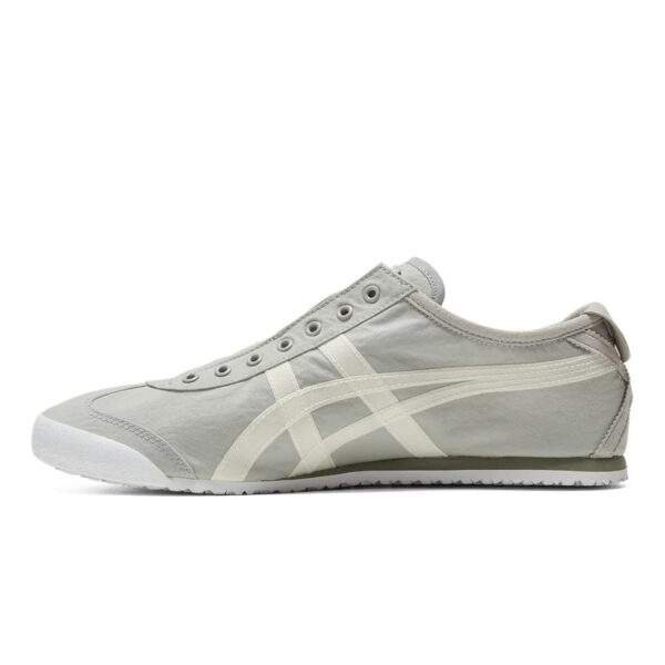 נעלי אוניטסוקה טייגר | Onitsuka Tiger MEXICO 66 SLIP-ON Oyster Grey/White