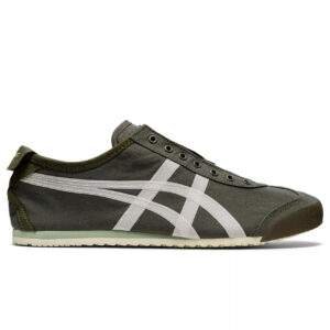 נעלי אוניטסוקה טייגר | Onitsuka Tiger MEXICO 66 SLIP-ON Mantle Green/Birch