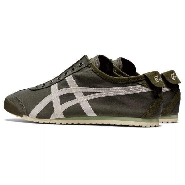 נעלי אוניטסוקה טייגר | Onitsuka Tiger MEXICO 66 SLIP-ON Mantle Green/Birch