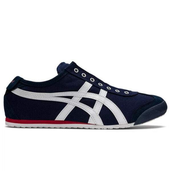 נעלי אוניטסוקה טייגר | Onitsuka Tiger MEXICO 66 SLIP-ON Navy/Off-White