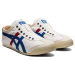 נעלי אוניטסוקה טייגר | Onitsuka Tiger MEXICO 66 SLIP-ON White/Tricolor
