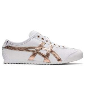 נעלי אוניטסוקה טייגר | Onitsuka Tiger MEXICO 66 SLIP-ON White/Rose Gold