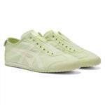 נעלי אוניטסוקה טייגר | Onitsuka Tiger MEXICO 66 SLIP-ON Green/Cream