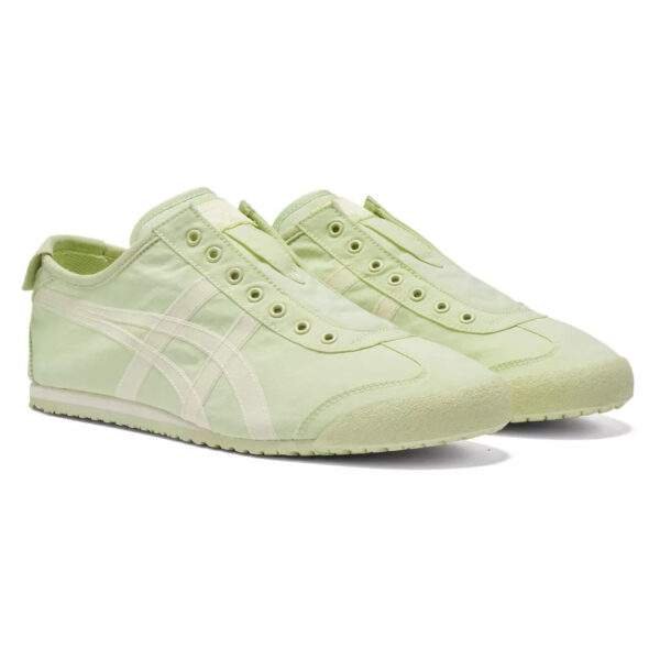 נעלי אוניטסוקה טייגר | Onitsuka Tiger MEXICO 66 SLIP-ON Green/Cream