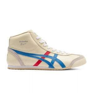 נעלי אוניטסוקה טייגר | Onitsuka Tiger MEXICO Mid Runner White/Blue